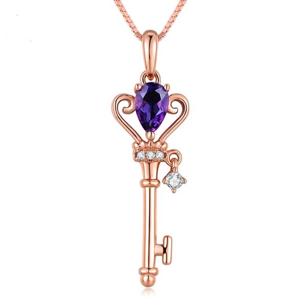 Jewelry - 0.40ct Genuine Amethyst S925 Necklace